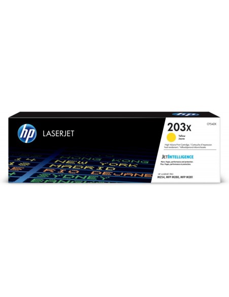 Toner HP CF542X 203X Yellow