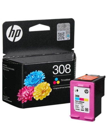Tusz Oryginalny HP 308 (7FP20UE) Kolorowy do HP Envy 6110e, 6120e, 6122e