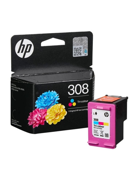 Tusz Oryginalny HP 308 (7FP20UE) Kolorowy do HP Envy 6110e, 6120e, 6122e