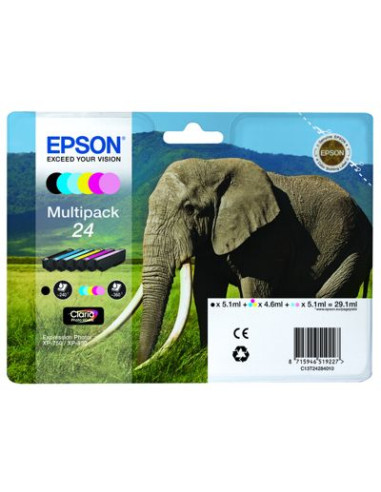 Tusz Oryginalny Epson T2428 (C13T24284010) CMYK