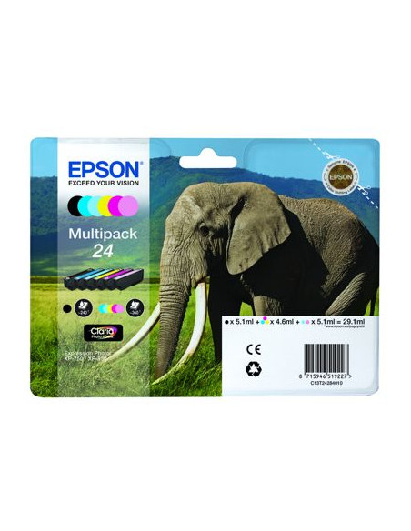 Tusz Oryginalny Epson T2428 (C13T24284010) CMYK