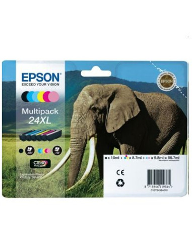 Tusz Oryginalny Epson T2438 (C13T24384010) CMYK