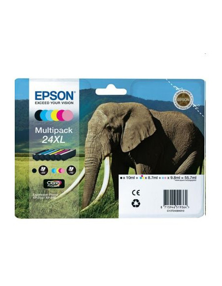 Tusz Oryginalny Epson T2438 (C13T24384010) CMYK