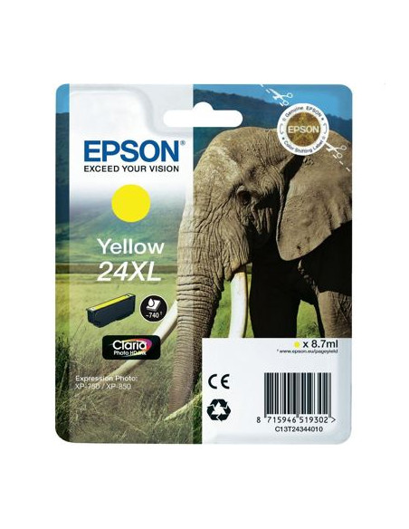 Tusz Oryginalny Epson T2434 (C13T24344010) żółty
