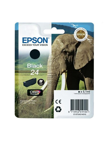 Tusz Oryginalny Epson T2421 (C13T24214010) Czarny