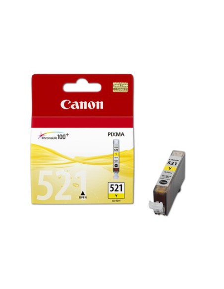 Tusz CANON CLI-521Y yellow