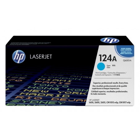 Toner HP 124A [Q6001A] cyan